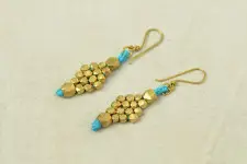 Ormolu ✺ Dhokra Earrings { 16 }